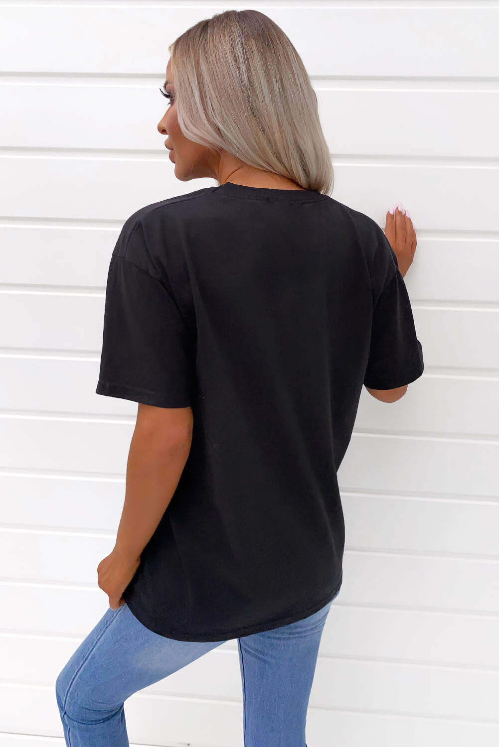 Black Pink Lip T-Shirt