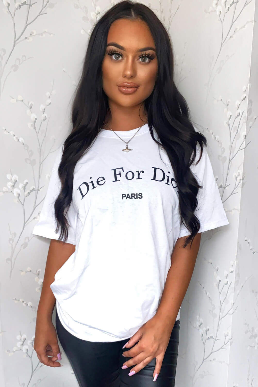 White Die For D T-Shirt